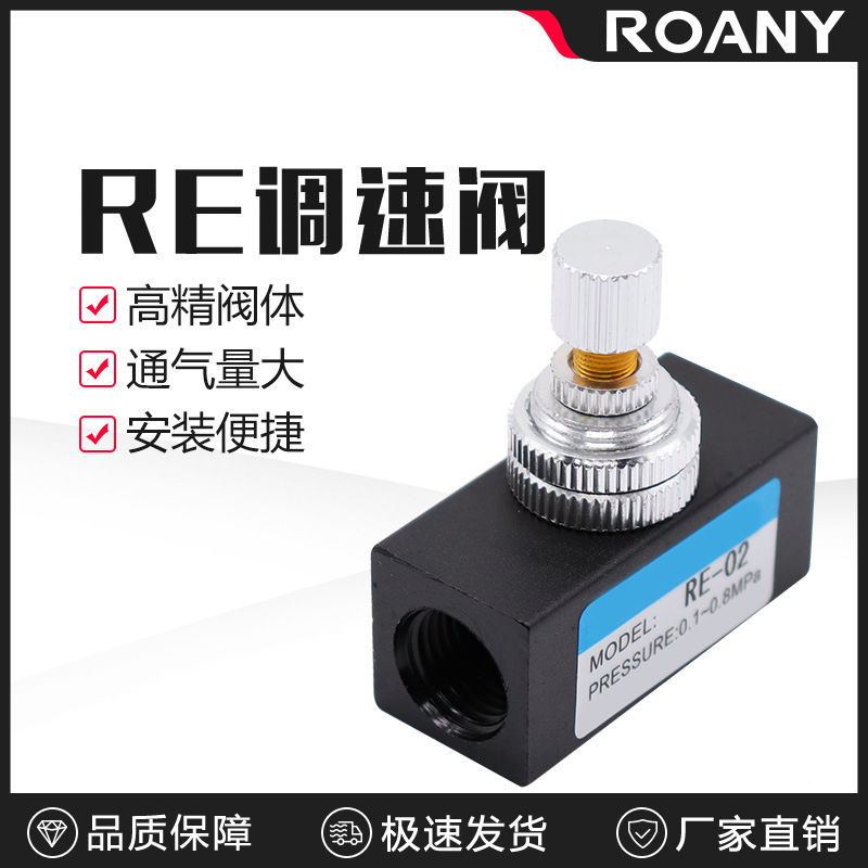 RE-01单向节流阀RE-03/04流量