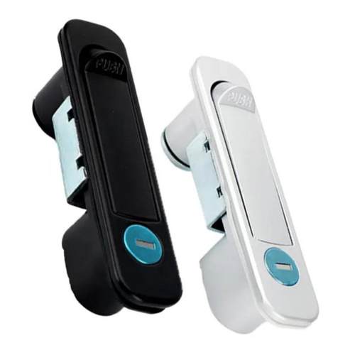 MS737平面锁开关控制柜门锁机箱机柜开关柜弹跳锁工业机柜锁设备