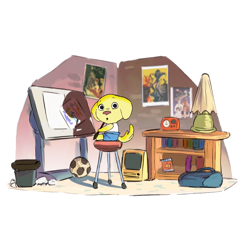 翼狐TVPaint教程手绘2D动画入门教学绘画对话表演动作视频课程