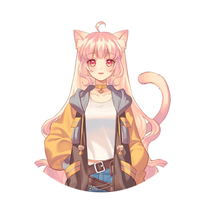 ps/Live2D教程虚拟主播Q版桌宠高精模型双案例绑定动画视频课程