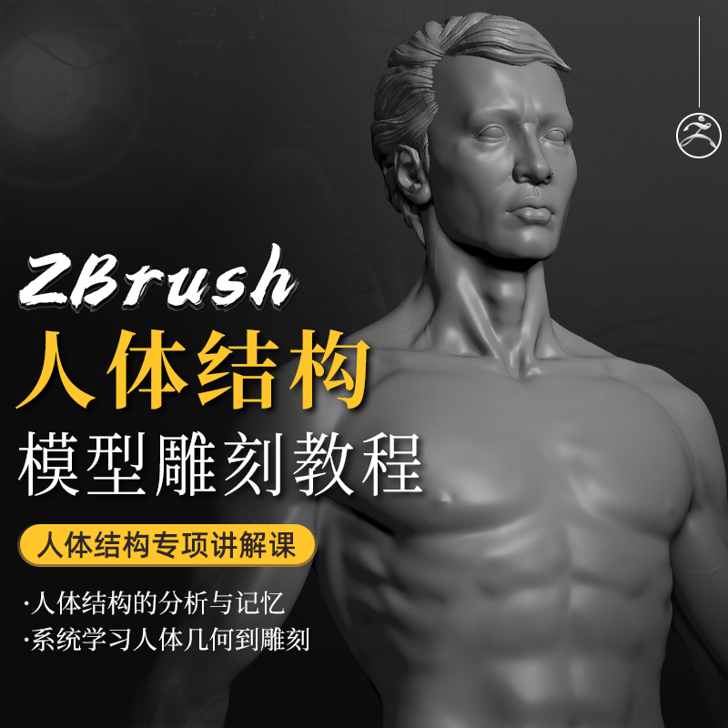 骨骼，肌肉，人体从讲解到雕刻全系列教程