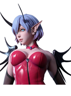 Maya/ZBrush教程红色妖姬二次元女性手办制作全流程教学视频课程