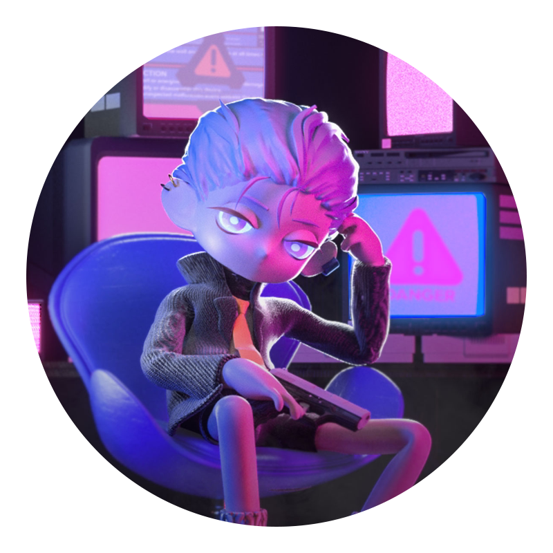 C4D/ZBrush教程人物原创卡通角色ZB基础案例OC渲染教学视频课程