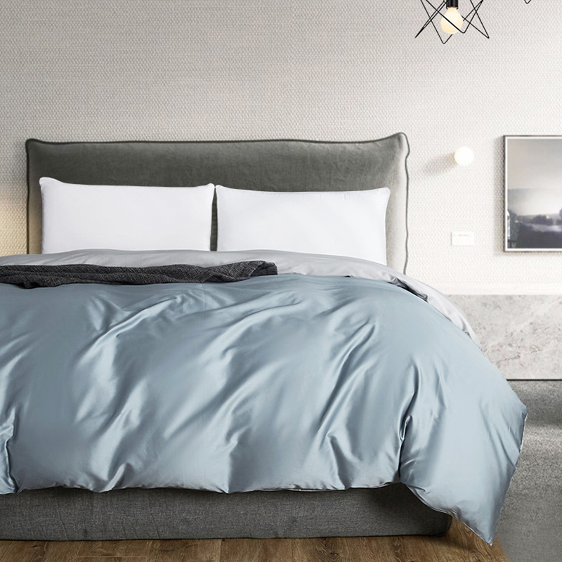 60支长绒棉全棉贡缎素色