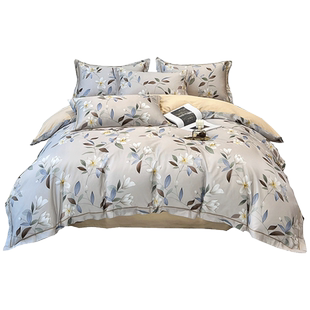 高端数码印花长绒棉全棉被套200X230X250cm定制加大纯棉单件被罩