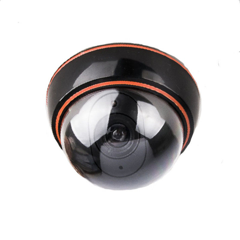 厂家仿真摄像头以假乱真黑色半球监控器红外假的监控摄像头