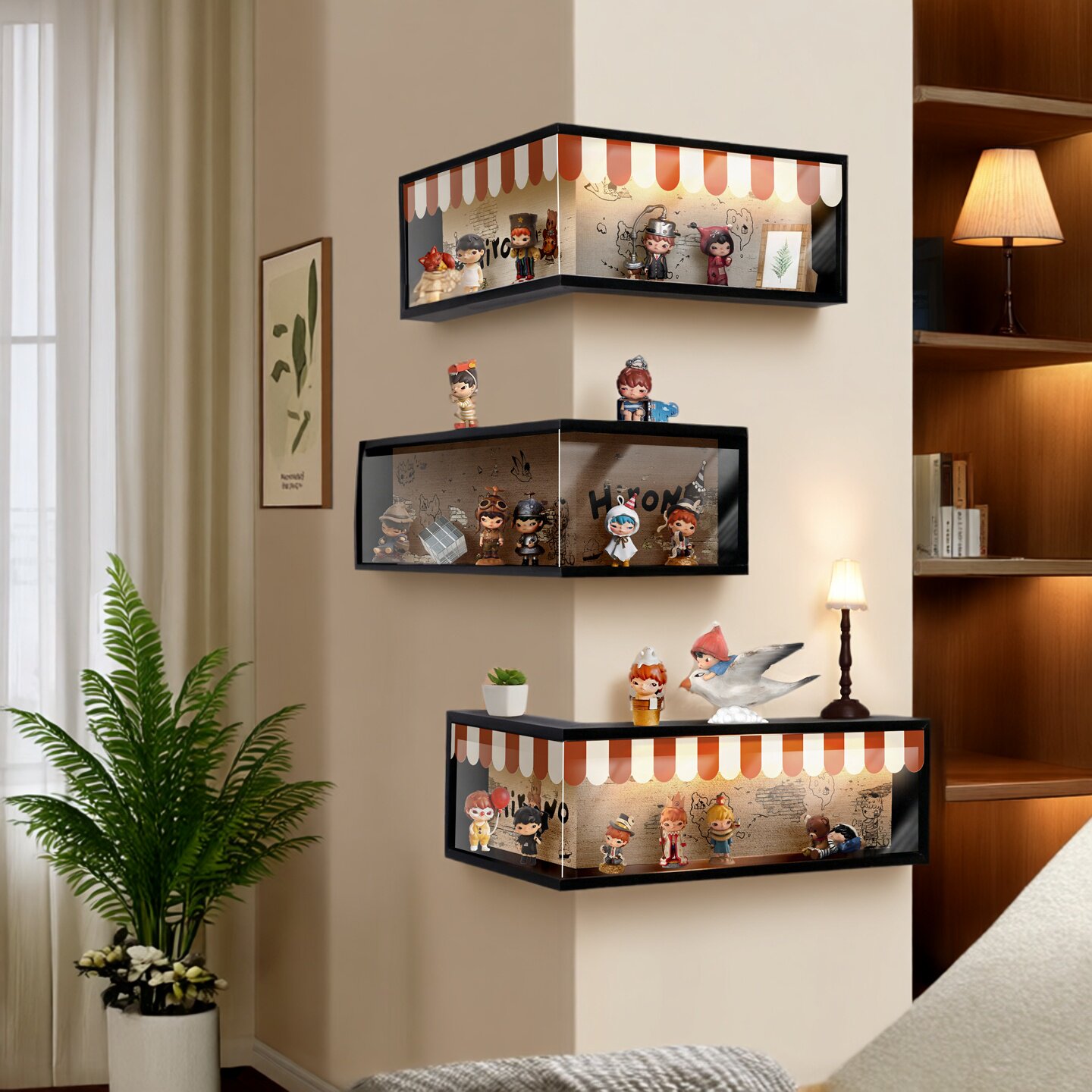 家用亚克力陈列展示柜展示架