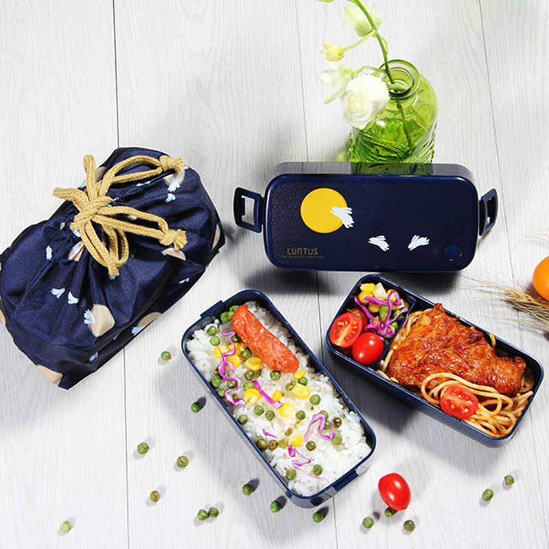 ASVEL日式减脂饭盒双层