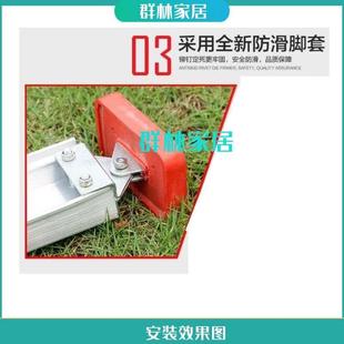 铝合金伸缩人字梯单直梯升降梯子配件伸缩梯活动脚套加厚橡胶脚垫