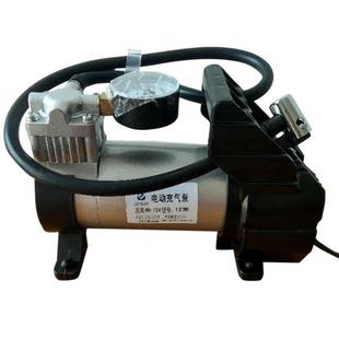 电动金属高压充气泵电瓶车真空胎打气筒48V60V72V通用型 修车专用