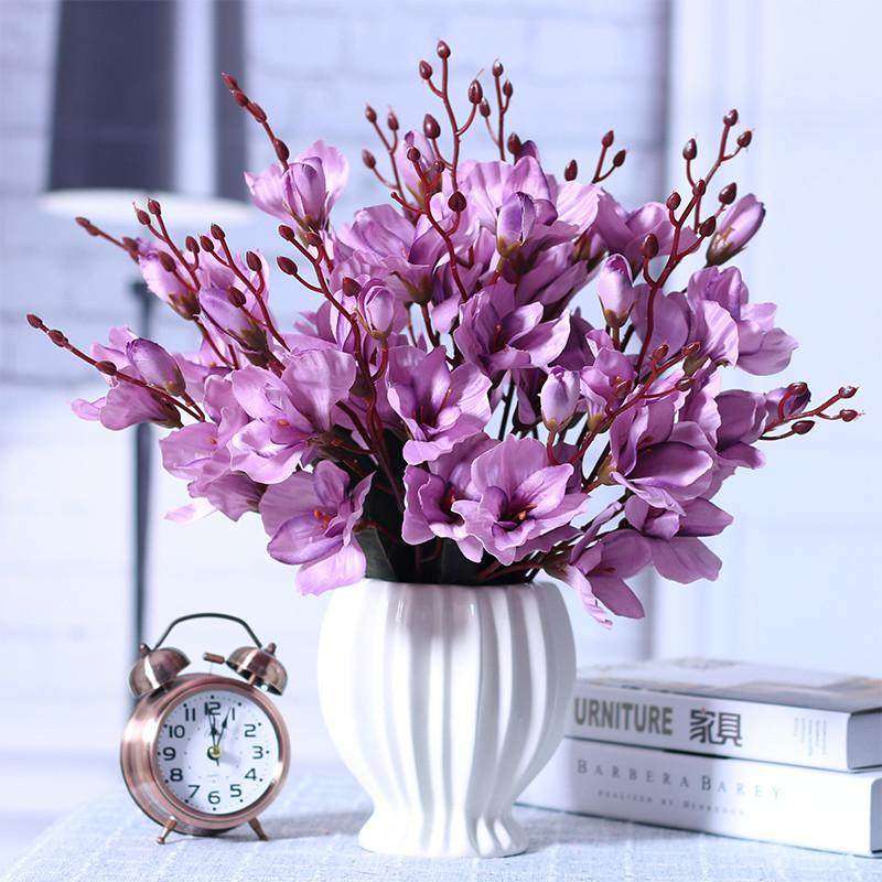 假花仿真花摆设客厅高端干花花束高档塑料花茶几摆件室内装饰植物,家居饰品,仿真花/假花,淘宝优惠券,粉丝福利购,淘宝优惠卷