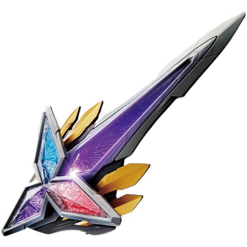 特利迦永恒之剑特意加特技加奥特曼闪耀利刃奥特声光武器男孩玩具