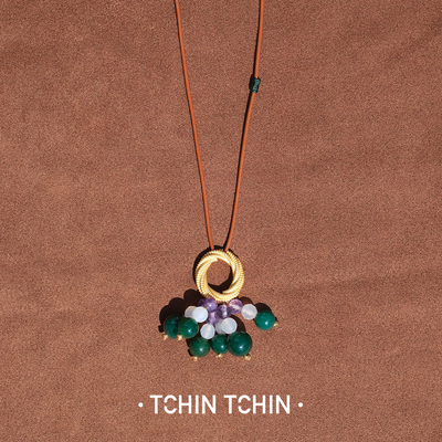 TCHINTCHIN 雕塑系列 流苏项链