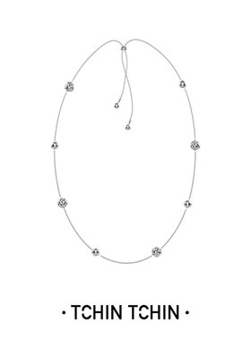TCHINTCHIN立体编织球可调项链