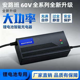 60V电动车锂电池充电器67.2V71.4V5A73V6A10A8A三元 铁锂17串16串
