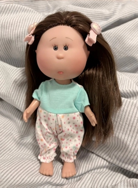 土豆娃娃裸娃正版西班牙mia24cm衣服鞋子套装公仔华德夫手工娃娃L