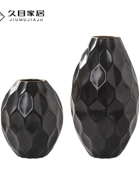 大师原创白色花瓶手工家居装饰