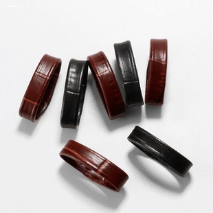 环皮圈皮带扣手表配件皮带固定表带圈环真皮活动圈卡扣扣环活动