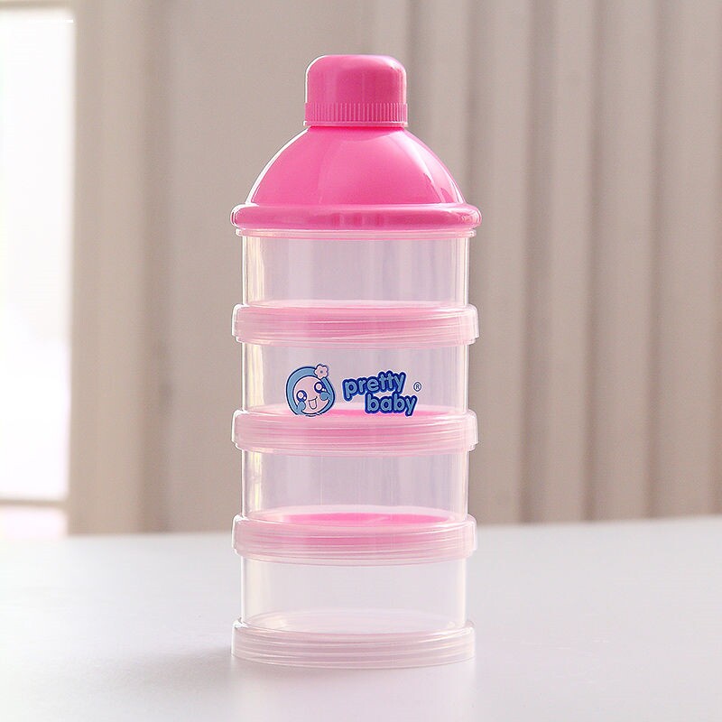 婴儿多层奶粉盒便携式外出食品分装盒密封防潮奶粉袋储存罐