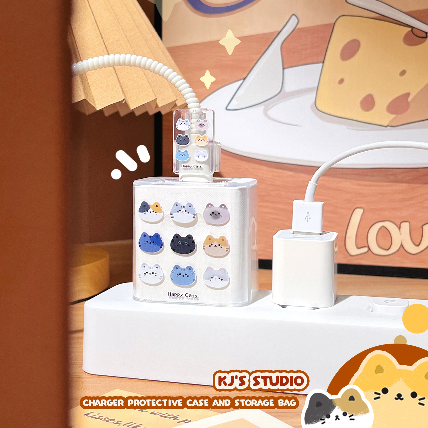 这个充电器太可爱了！！