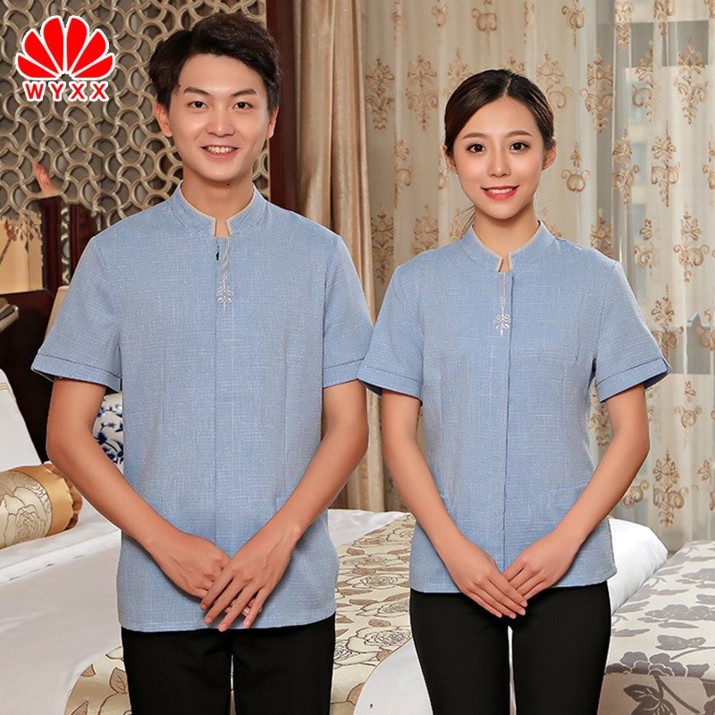 速发保洁服酒店宾馆客房保洁员制服物业PA阿姨清洁工作服