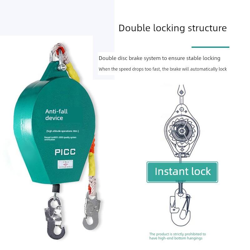 防坠装置高空速差自锁塔式起重机10.2米M30M50M60M重型1吨2吨货梯
