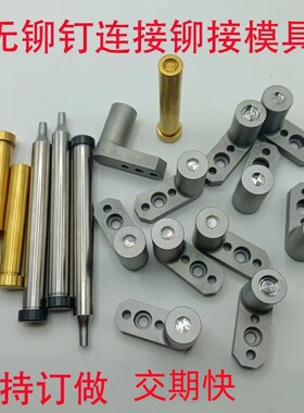 无铆钉铆接模具铆接机模具气动压铆机模具冲针下模TOX铆接铆钉机