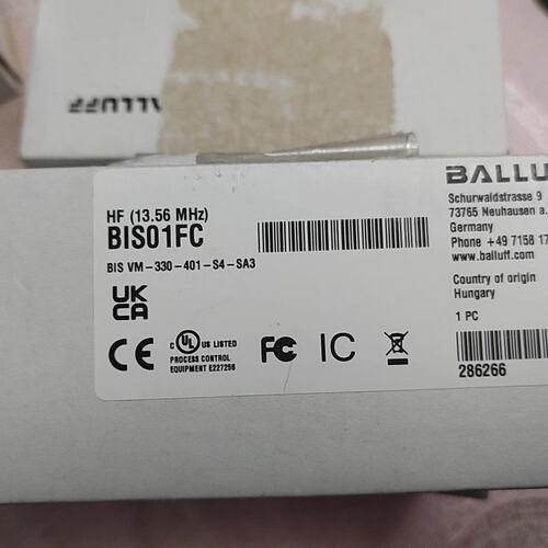 议价巴鲁夫读写头 BIS01FC