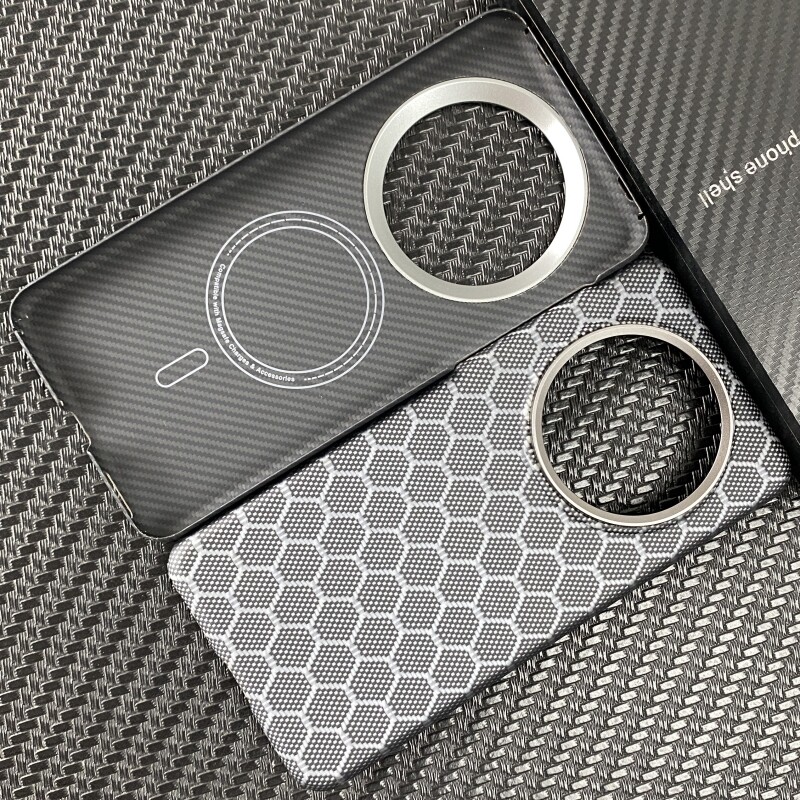 适用新款华为mate70pro凯夫拉手机壳磁吸全包mate60超薄防摔碳纤维保护套磨砂商务芳纶新年款个性防滑硬壳