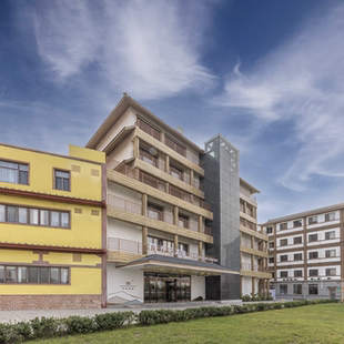 【花朝节】迁安天元谷开元名庭酒店1晚客房套餐+魔方门票