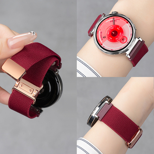 适用华为GT6表带手表gt5女表watchgt5智能新款 gt2女士gt6秋冬41mm磁吸gt1编织 watch5手表带夏天pro女gt3女款