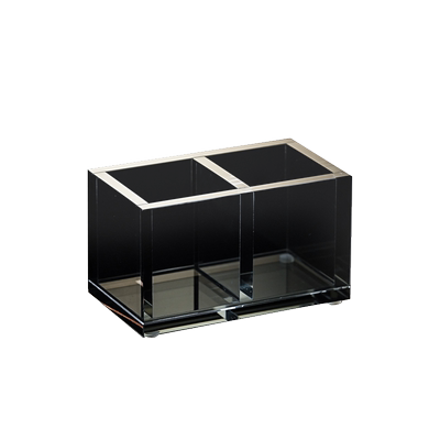 高档水晶玻璃洗漱台面置物架