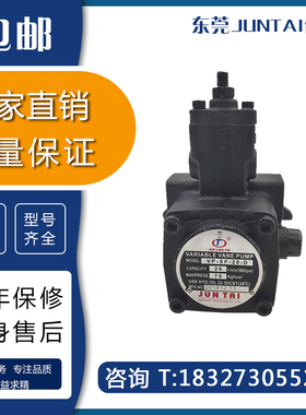 东莞JUNTAI俊泰70kg液压油泵JUNLINGPAI变量叶片泵VP-SF-30/40-D