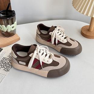 港复版厚底2德训鞋女潮04新鞋款小众古韩版2板鞋子女6560