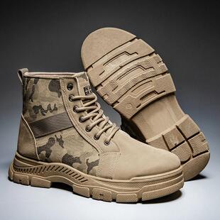 马2丁靴季20新款帮英伦风秋复古外休户丁闲运动马靴工装靴