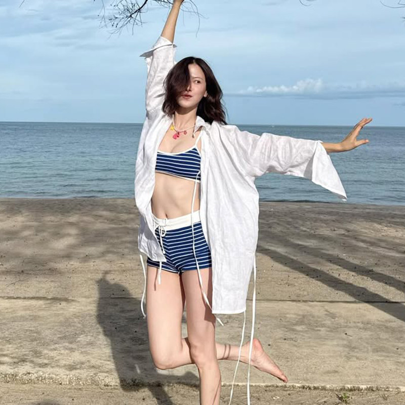 【小水同款】Yukari swim分体泳衣女温泉度假休闲性感新款比基尼
