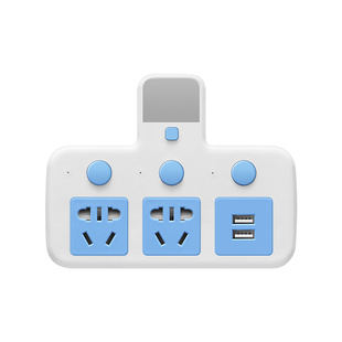 家用插座多功能转换器转换插头多孔usb面板插排排插多用插线板