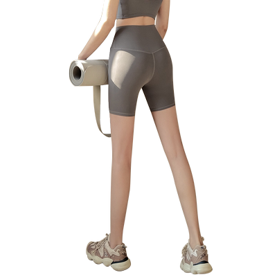 Ackdcs无尺码裸感瑜伽裤女四分裤