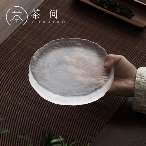 茶间｜日式琉璃壶承禅意茶盘