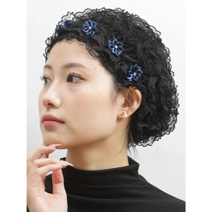 2025新款遮白发头巾新款蕾丝薄款美人帽女纱巾回族老人包头帽子