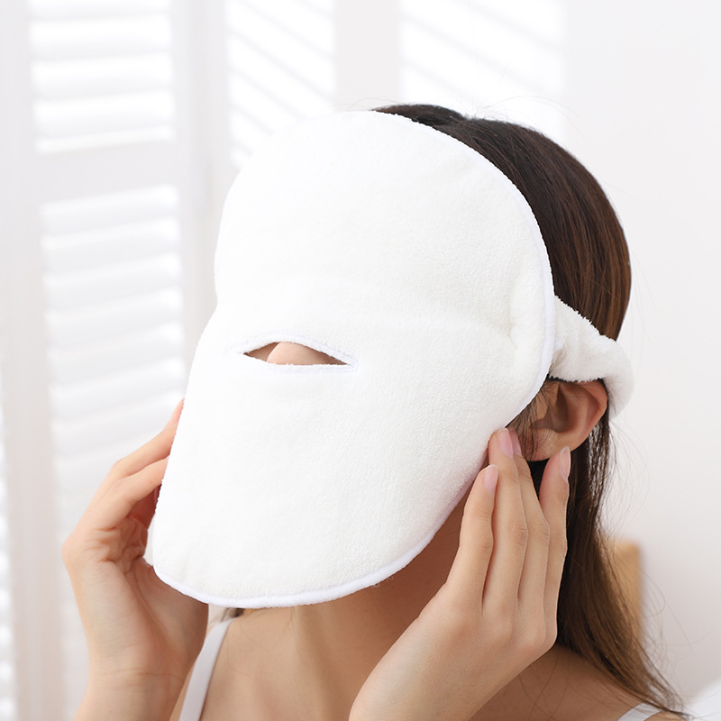 冷热敷脸巾双层加厚珊瑚绒补水面部脸部护理毛巾面膜巾快速吸水