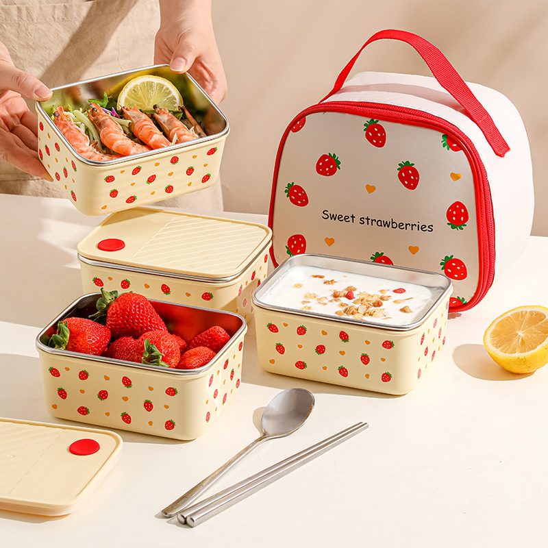 保温饭盒2025新款可微波炉加热不锈钢便当餐盒学生上班族专用饭桶