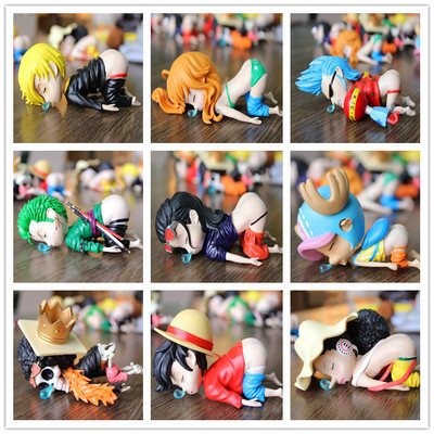 海贼王鼻涕虫睡觉屁屁山治乌索普娜美罗宾佛兰奇路飞索隆小手办