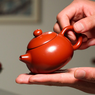 真紫砂壶大红袍西施小容量一人一壶家用泡茶壶茶具高级感颜值新款