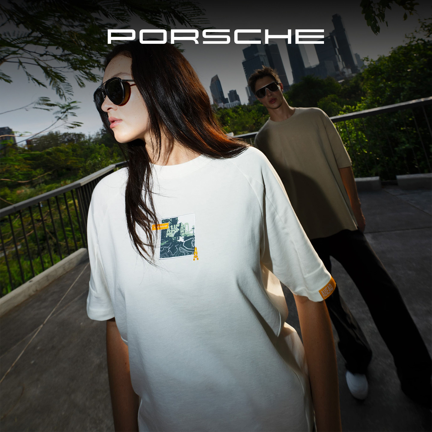 【新品上市】Porsche 保时捷 AHEAD 系列男女通用款T恤 短袖百搭