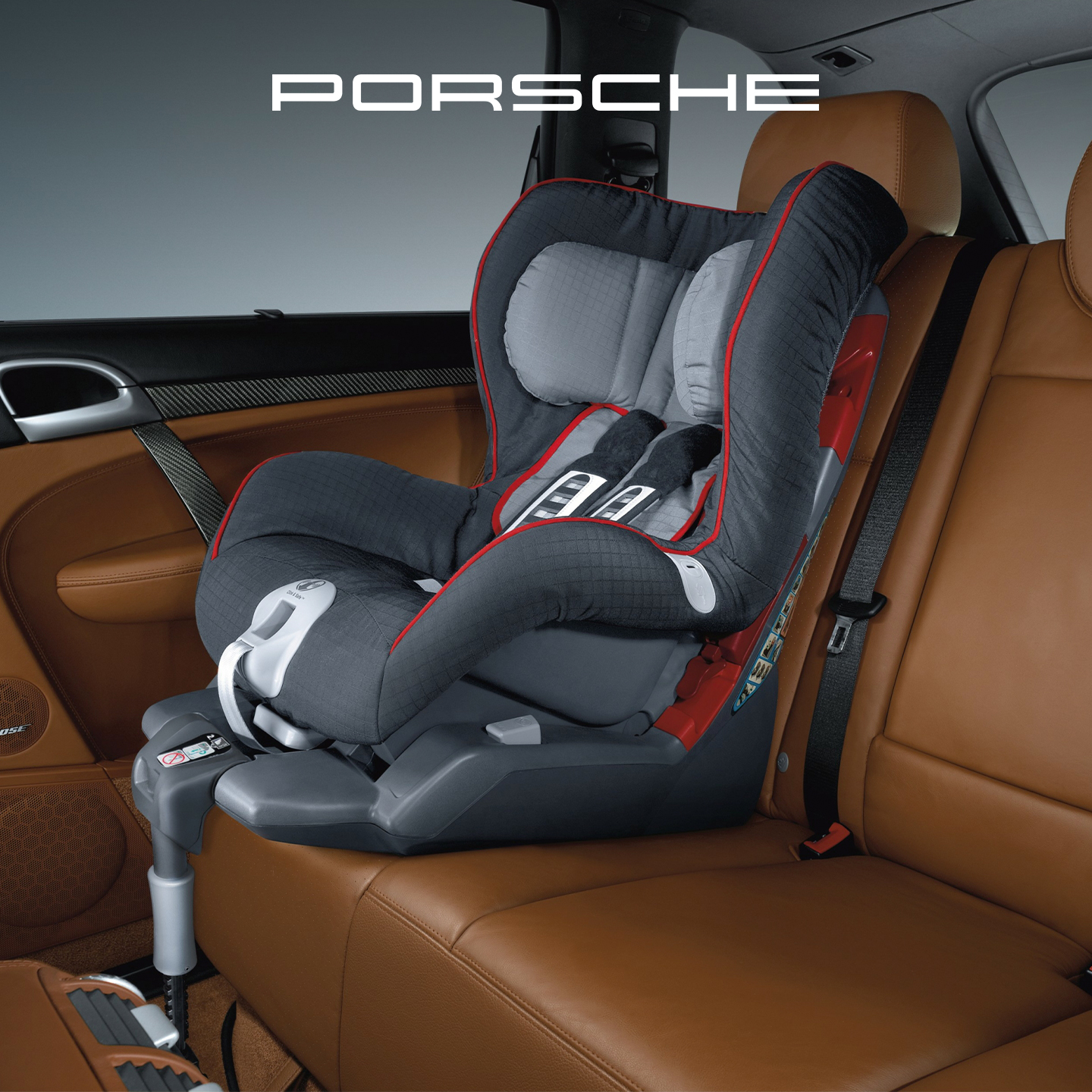 Cayenne儿童座椅isofix接口