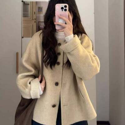 呢子大衣女入冬季2025新