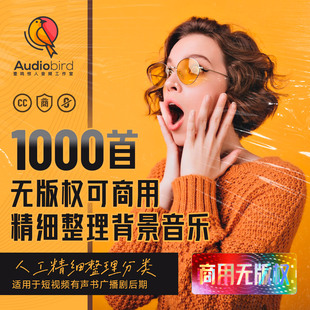 可商用无版权音乐Vlog视频背景音乐BGM自媒体短视频剪辑配乐