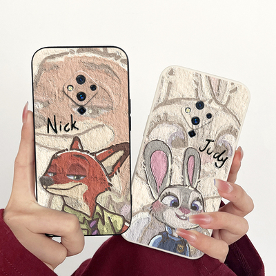 vivos5硅胶简约个性防摔