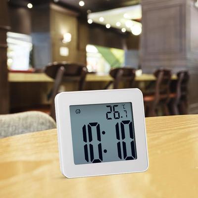 防水挂钟计时定时器 简约LCD浴室钟 厨房电子闹钟钟表clock